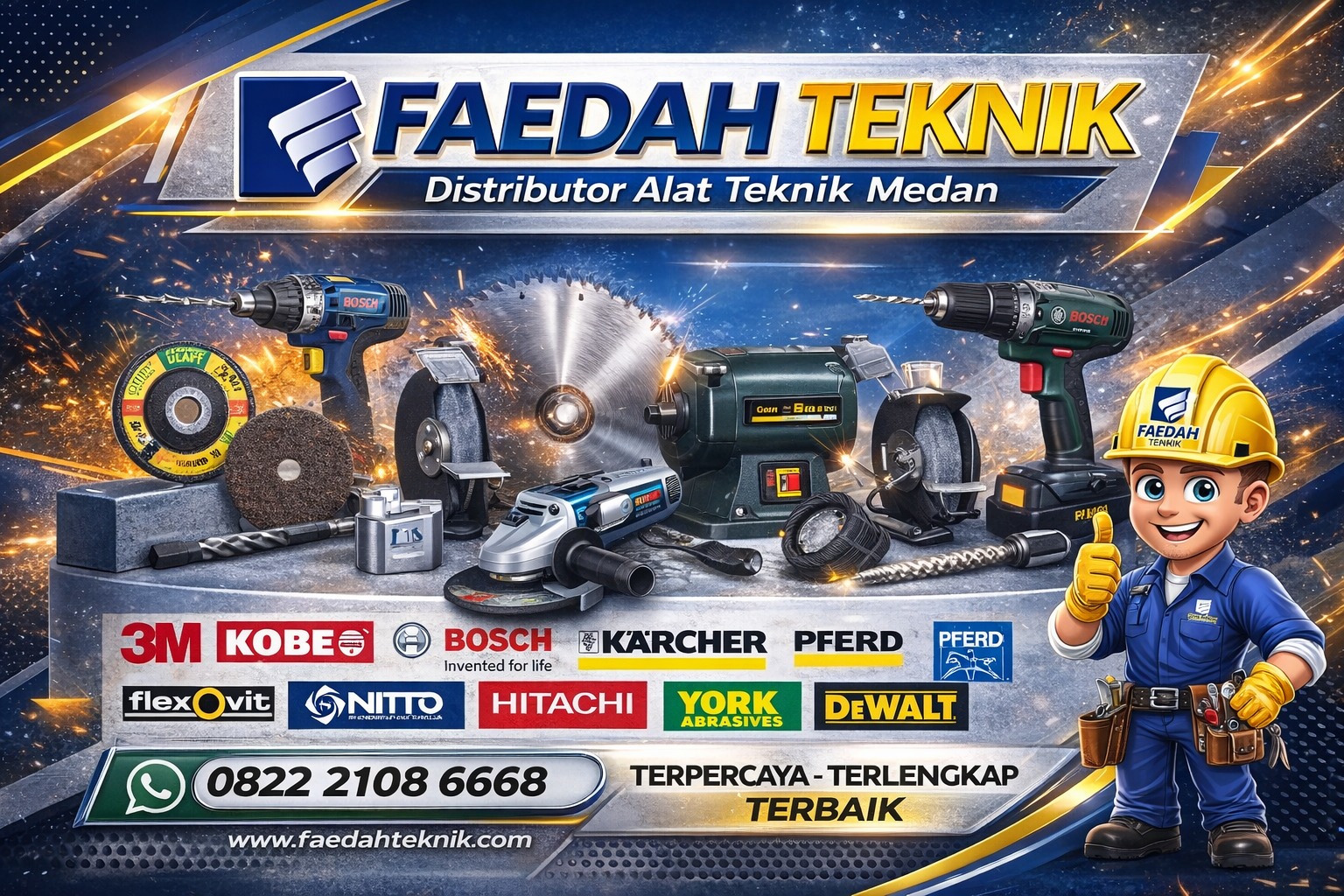 Distributor Alat Teknik Terpercaya di Medan