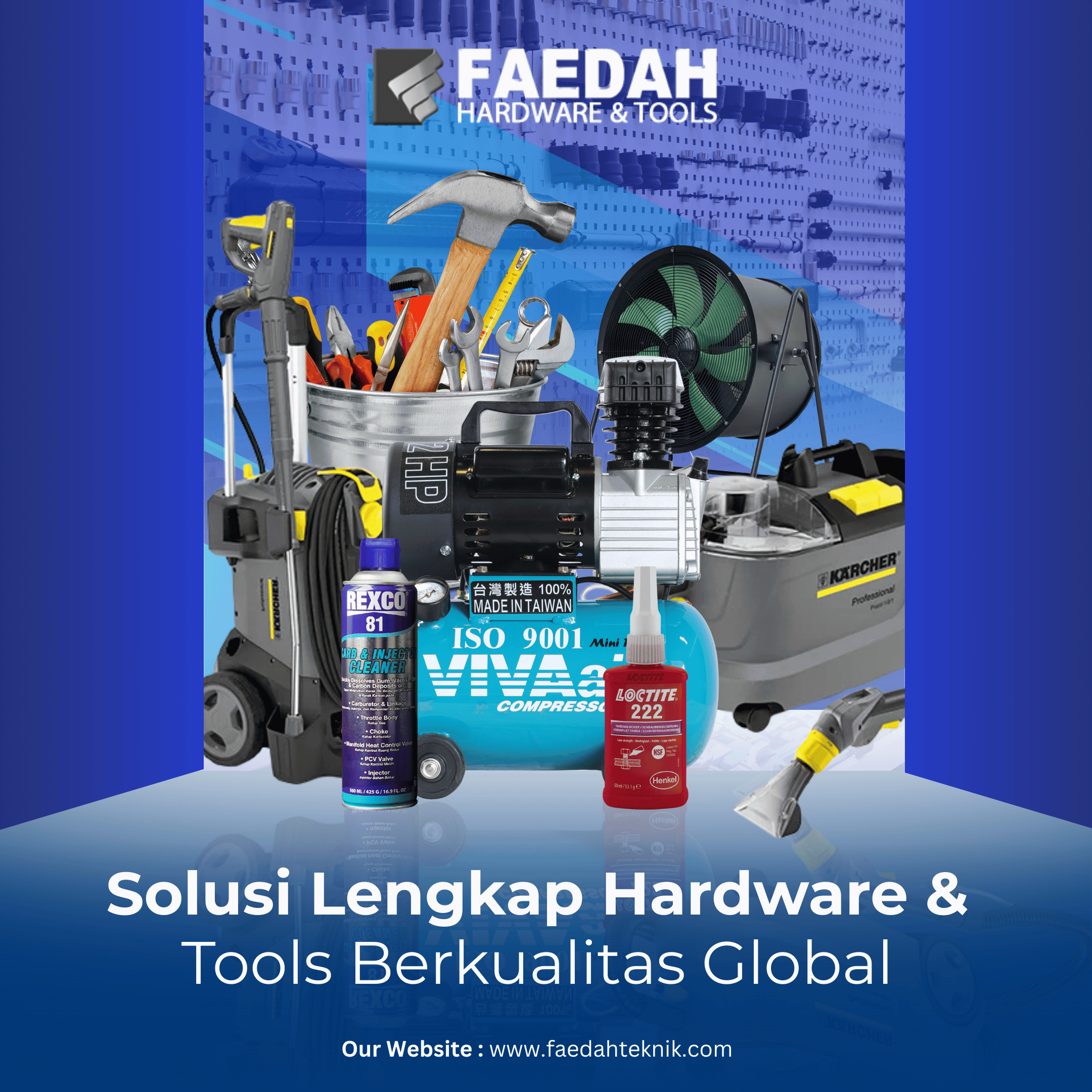 PT Faedah Teknik – Toko Alat Teknik Medan | Supplier Hardware & Tools Industri