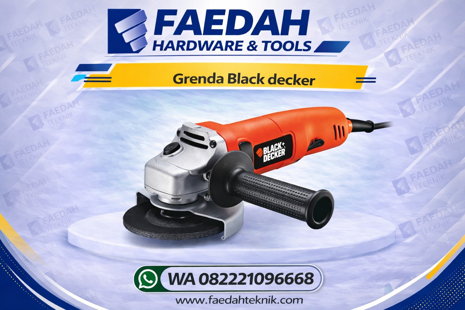 Black+Decker  Mesin Gerinda