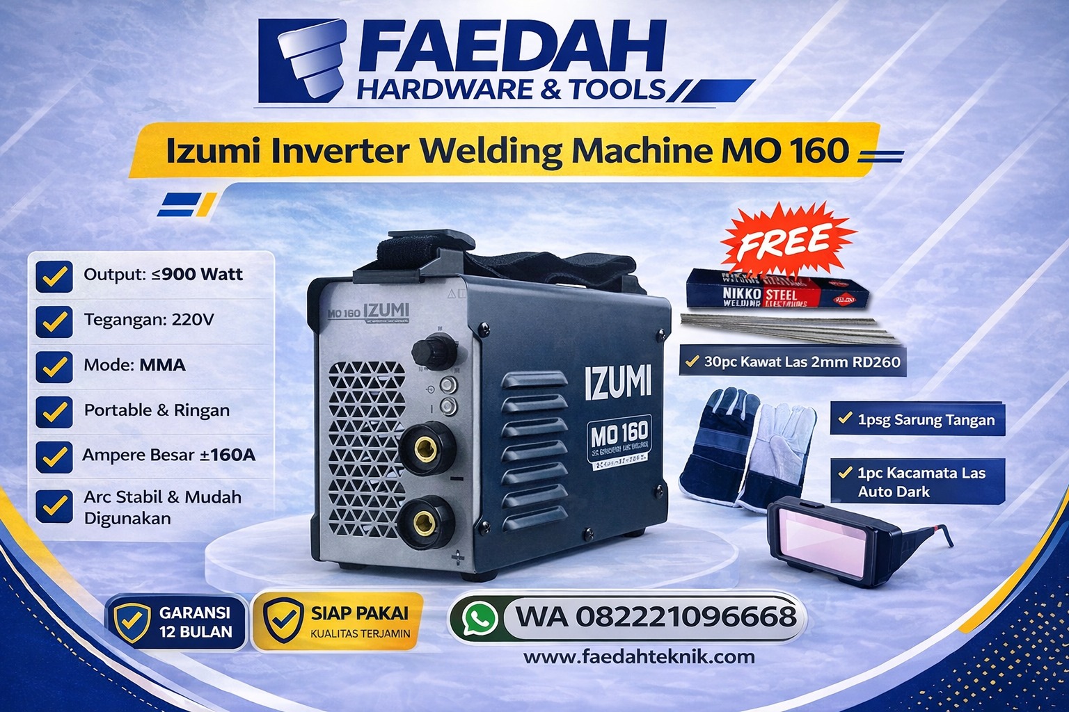 Izumi Inverter Welding Machine MO 160