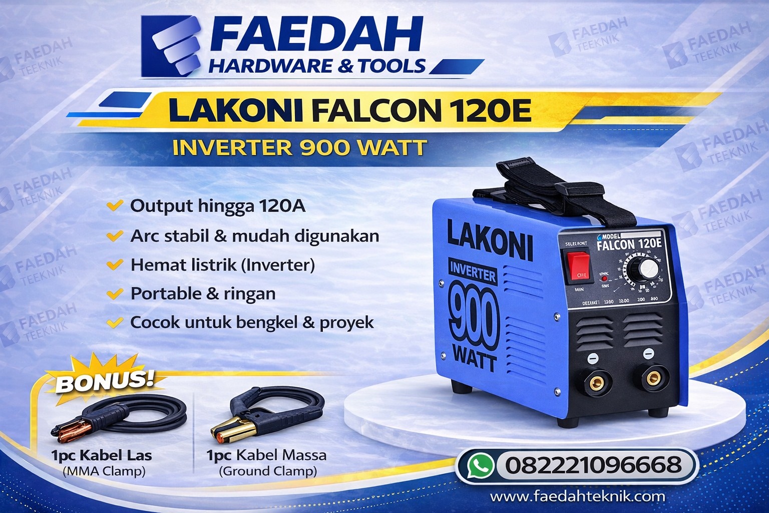 Lakoni Falcon 120E –  Inverter 900 Watt