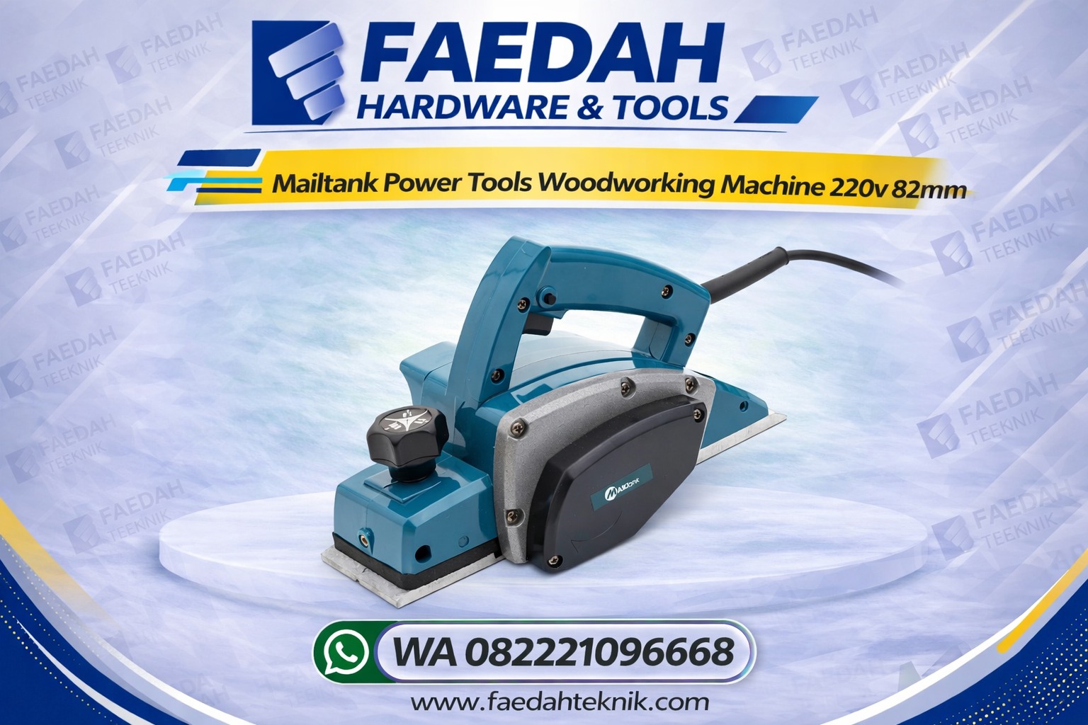 Mailtank Woodworking Planer 220V 82mm 