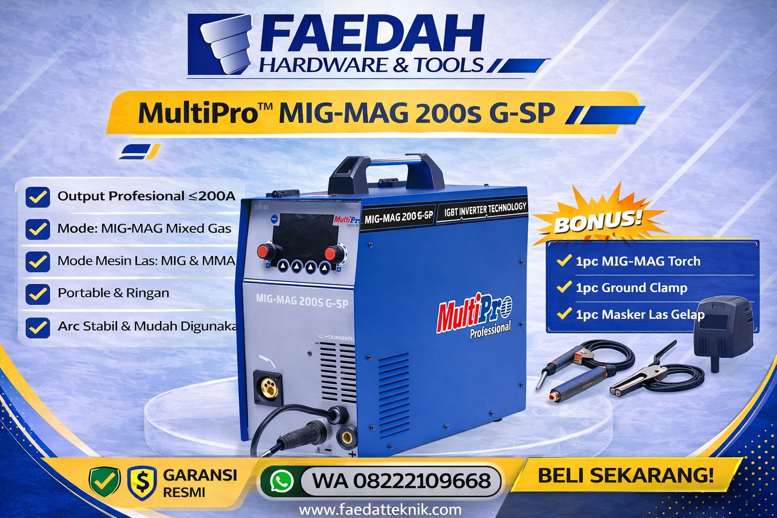 MIG-MAG 200s G-SP